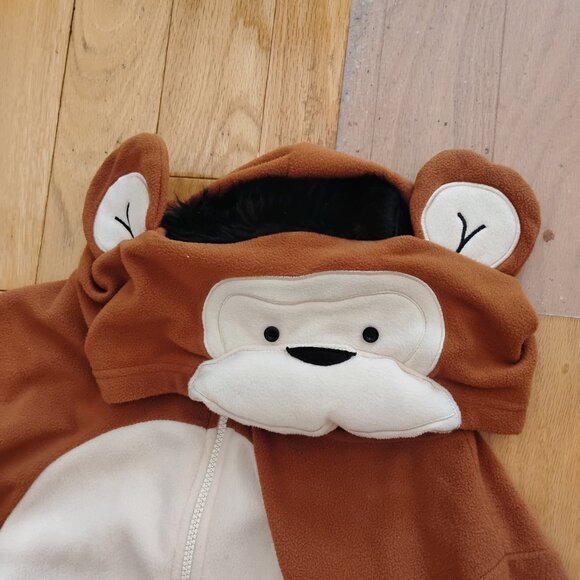 Monkey Onesie/Costume/Sleeper - Picture 2 of 3